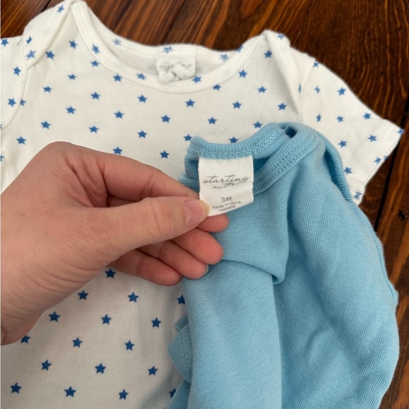 Starting Out Baby Boy Bodysuits Size 0-3 Months - Picture 2 of 2
